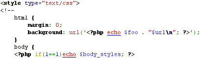 Syntax Coloriser for PHP